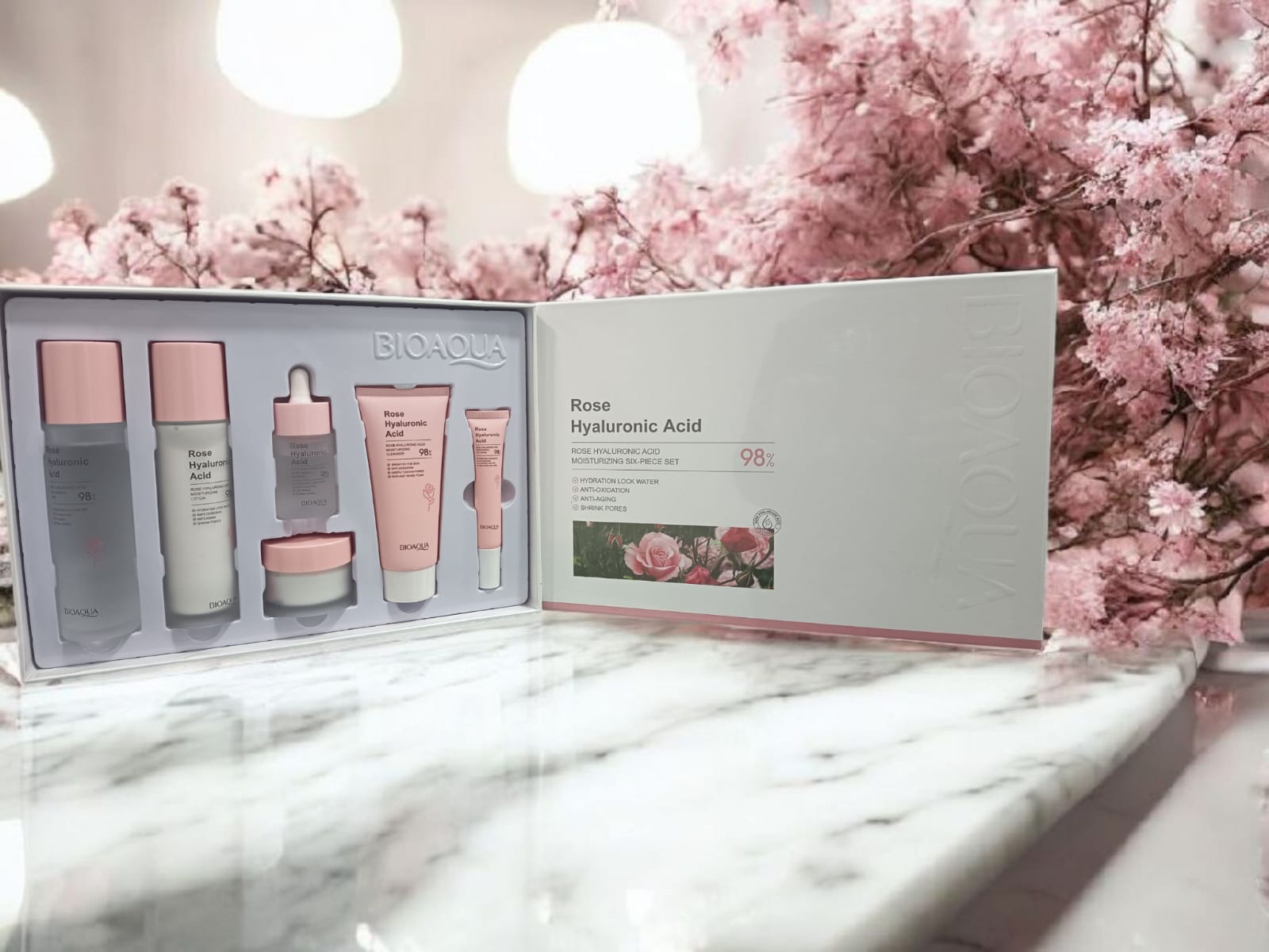 ACIDO HIALURONICO ROSAS BIOAQUA - Imagen 1