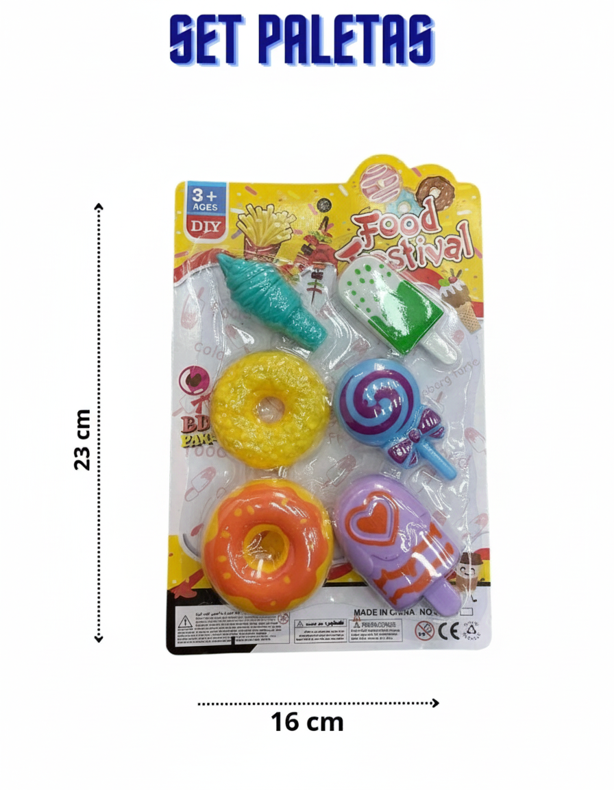 SET DE PALETAS/ REF-CY056 - Imagen 2