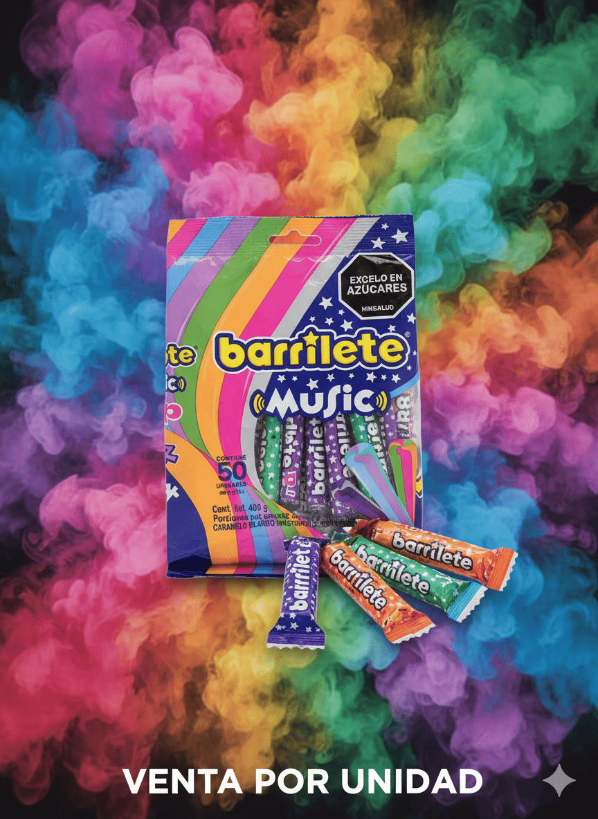BARRILETE MUSIC COLOR Y SABOR -7702993054543 - Imagen 1