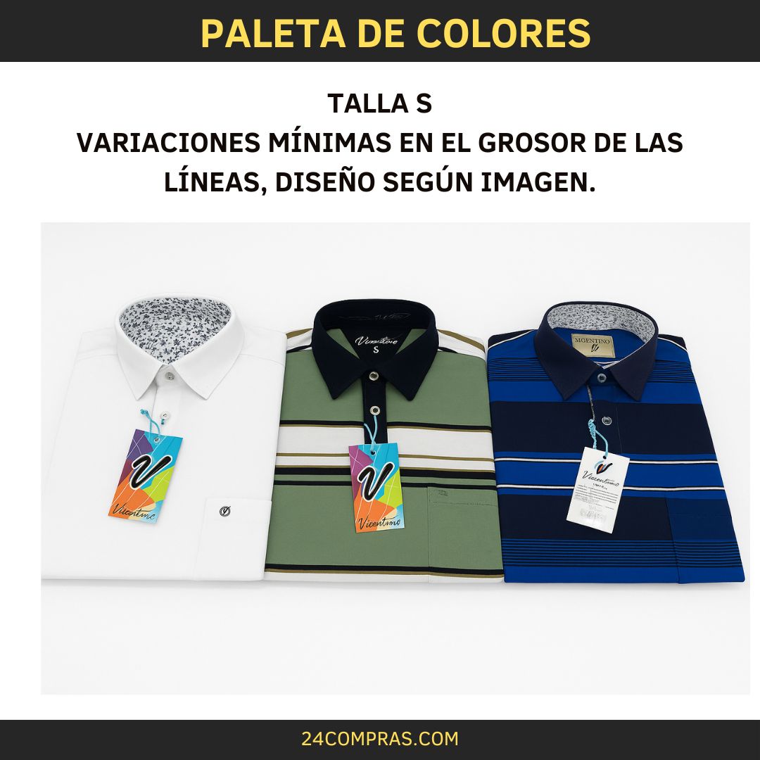 CAMISA VICENTINO MANGA CORTA - Imagen 2