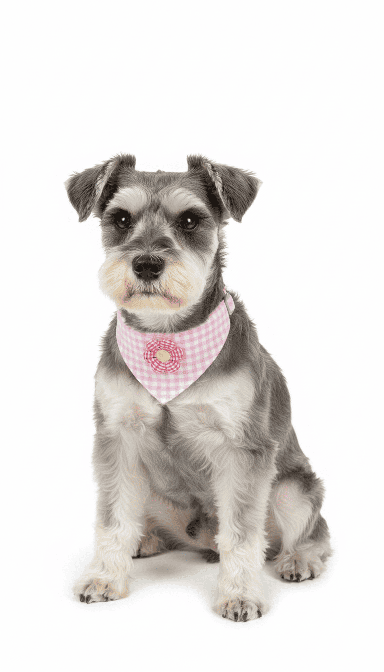 COLLAR MASCOTA PAÑOLETA CON FLOR PARA PERROS PEQUEÑOS  -  ZJ231708 - Imagen 1