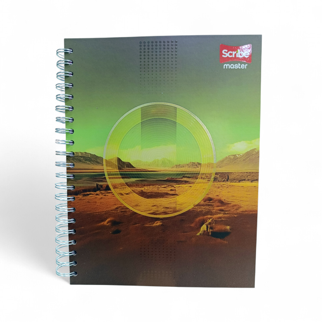 CUADERNO UNIVERSITARIO 7 MATERIAS TAMAÑO GRANDE ARGOLLADO PORTADA ARTÍSTICA - Imagen 3