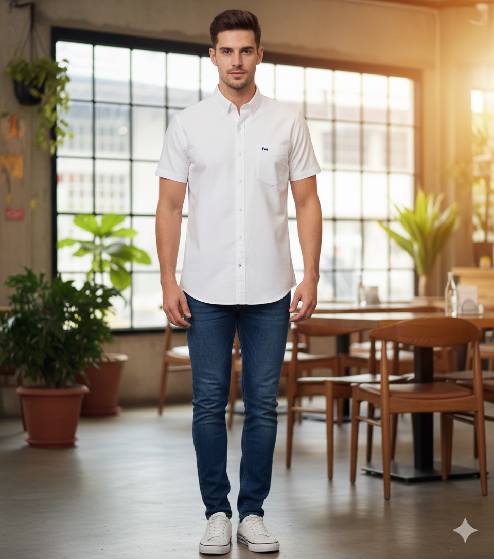 CAMISA MANGA CORTA TALLA S - Imagen 1