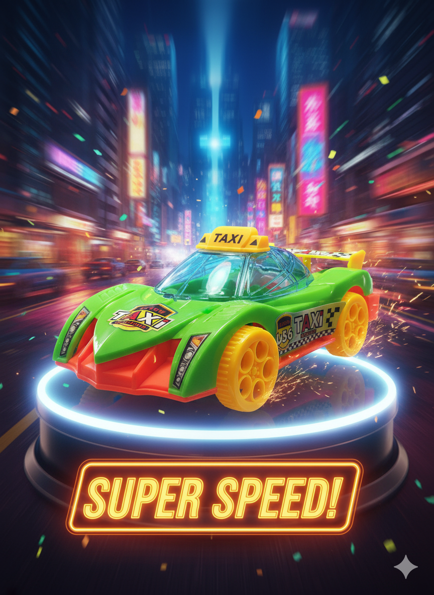 CARRO TAXI IMPULSO/ REF- 623-1 - Imagen 1