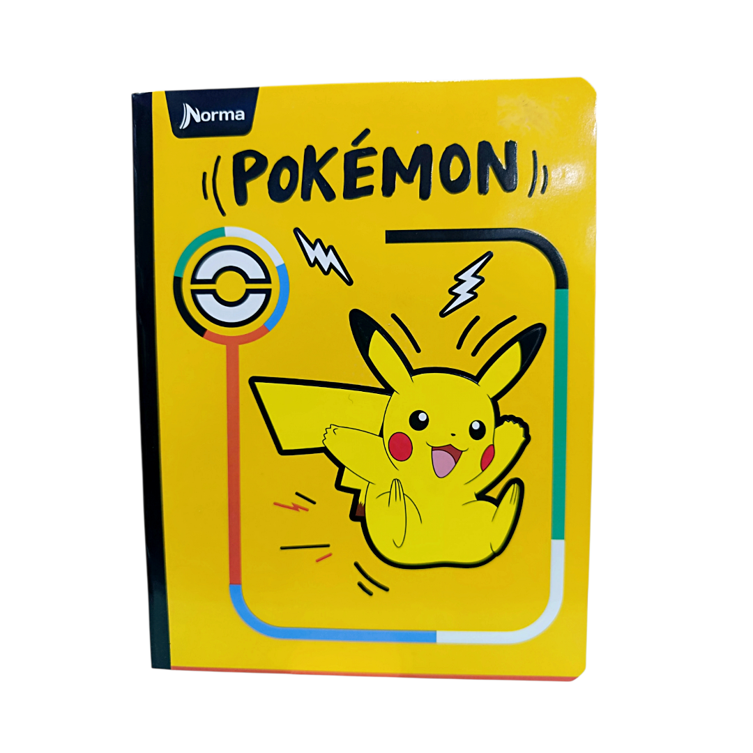 CUADERNOS TEMÁTICOS SONIC Y POKÉMON – MARCA NORMA CUADRICULADOS - Imagen 2