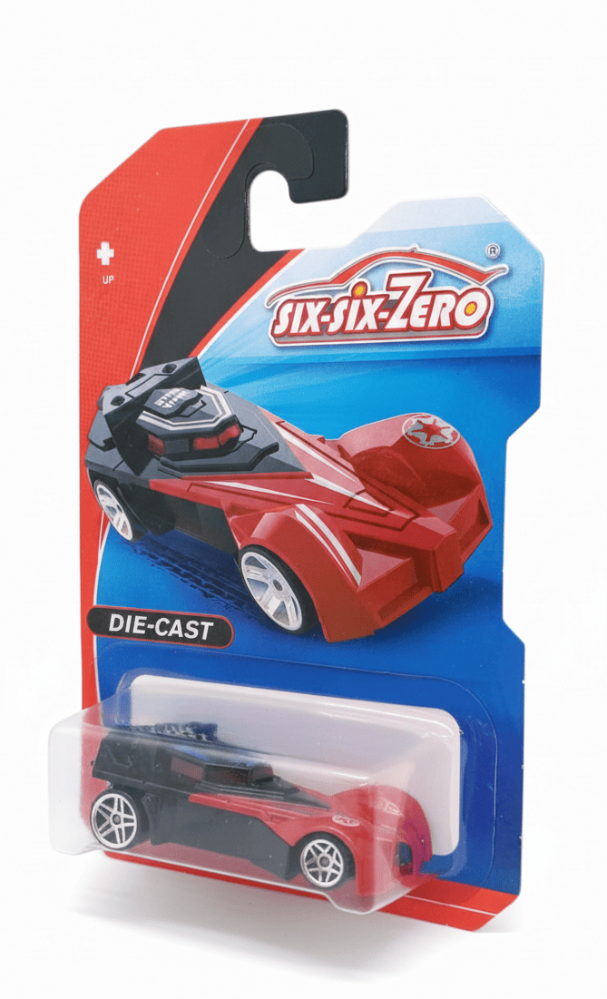 AUTO DEPORTIVO FUTURISTA ESTILO BATIMOVIL  1:64 - 660-S56 - Imagen 3