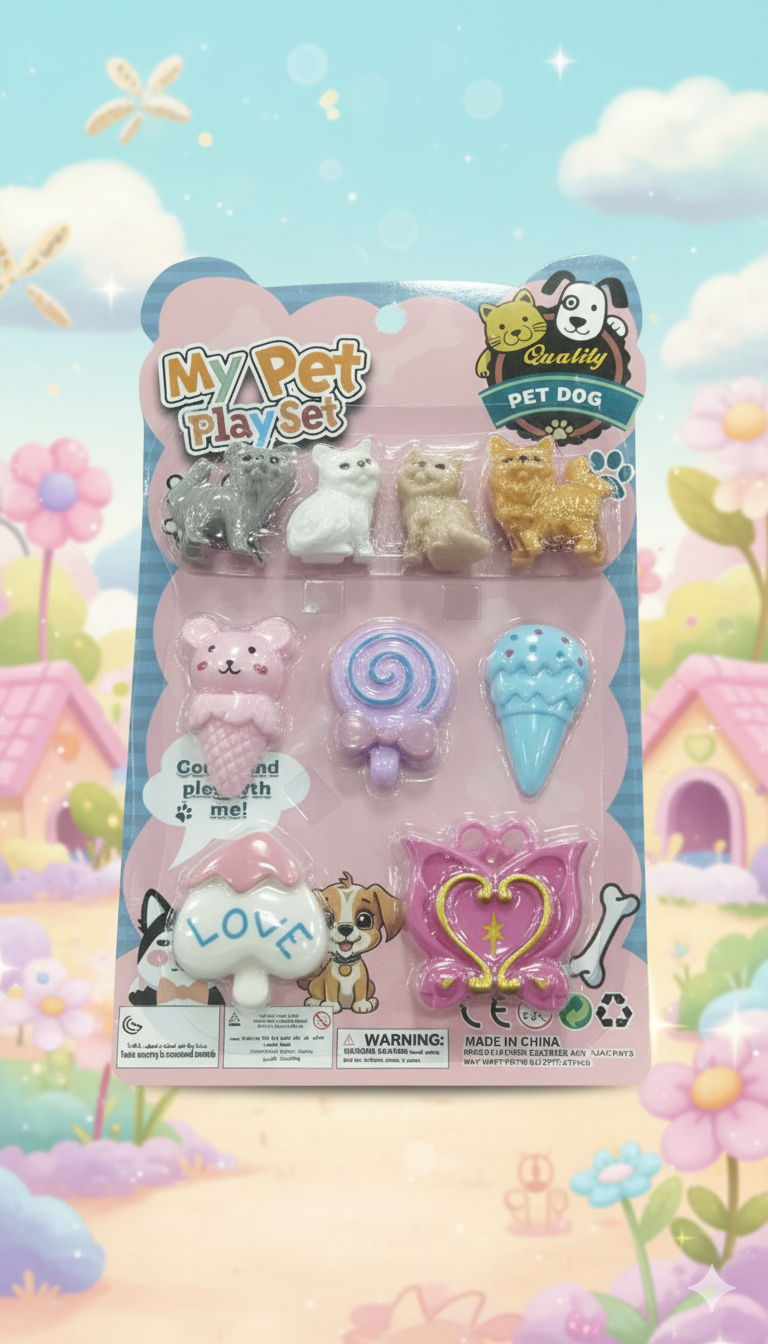 SET MASCOTAS/ REF- U4-3