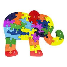ROMPECABEZAS ELEFANTE ABECEDARIO - 24312 - Imagen 1