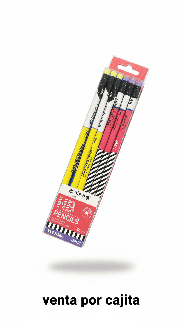 LAPICES DISEÑOS Y COLORES HB PRECIOS YALONG TO GO -YL231360 - Imagen 1