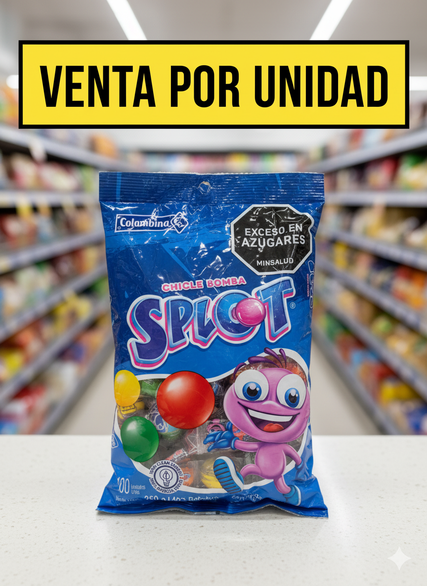CHICLE BOMBA SPLOT BOLA -7702011130785 - Imagen 1