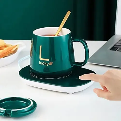 SET TAZA Y BASE CALENTADORA DE INDUCCION