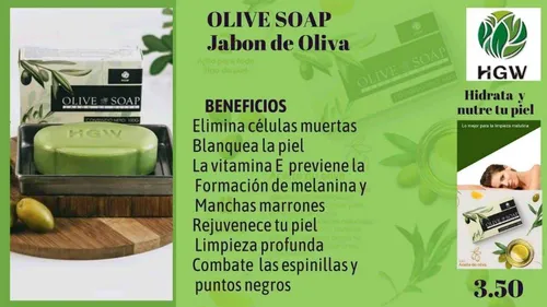 JABON DE OLIVA HGW - Imagen 2