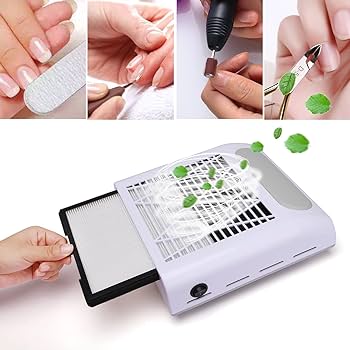 ASPIRADORA DE POLVO PARA UÑAS MATE 858-8 PLUS - Imagen 1