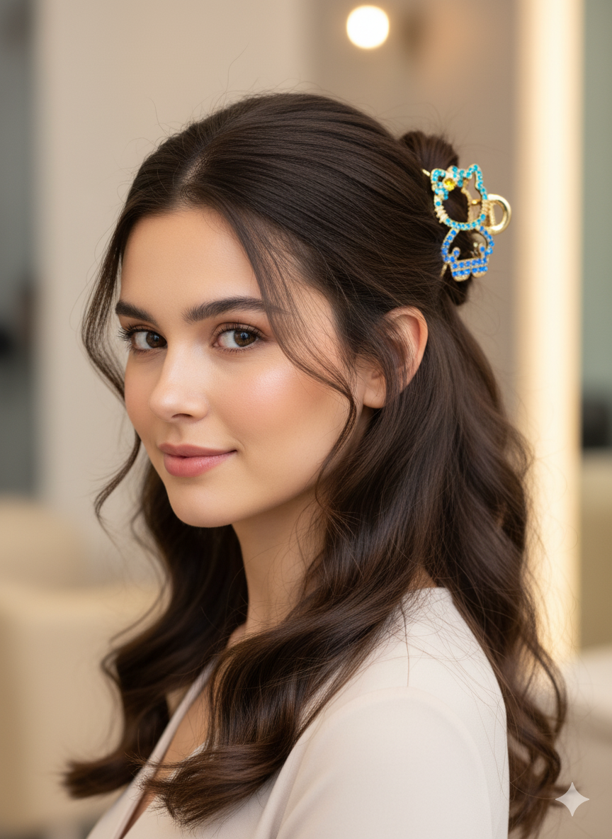 CAIMÁN PARA CABELLO DE GATITA CUERPO ENTERO Y ROSTRO GATITA  ZJ224691 - Imagen 1