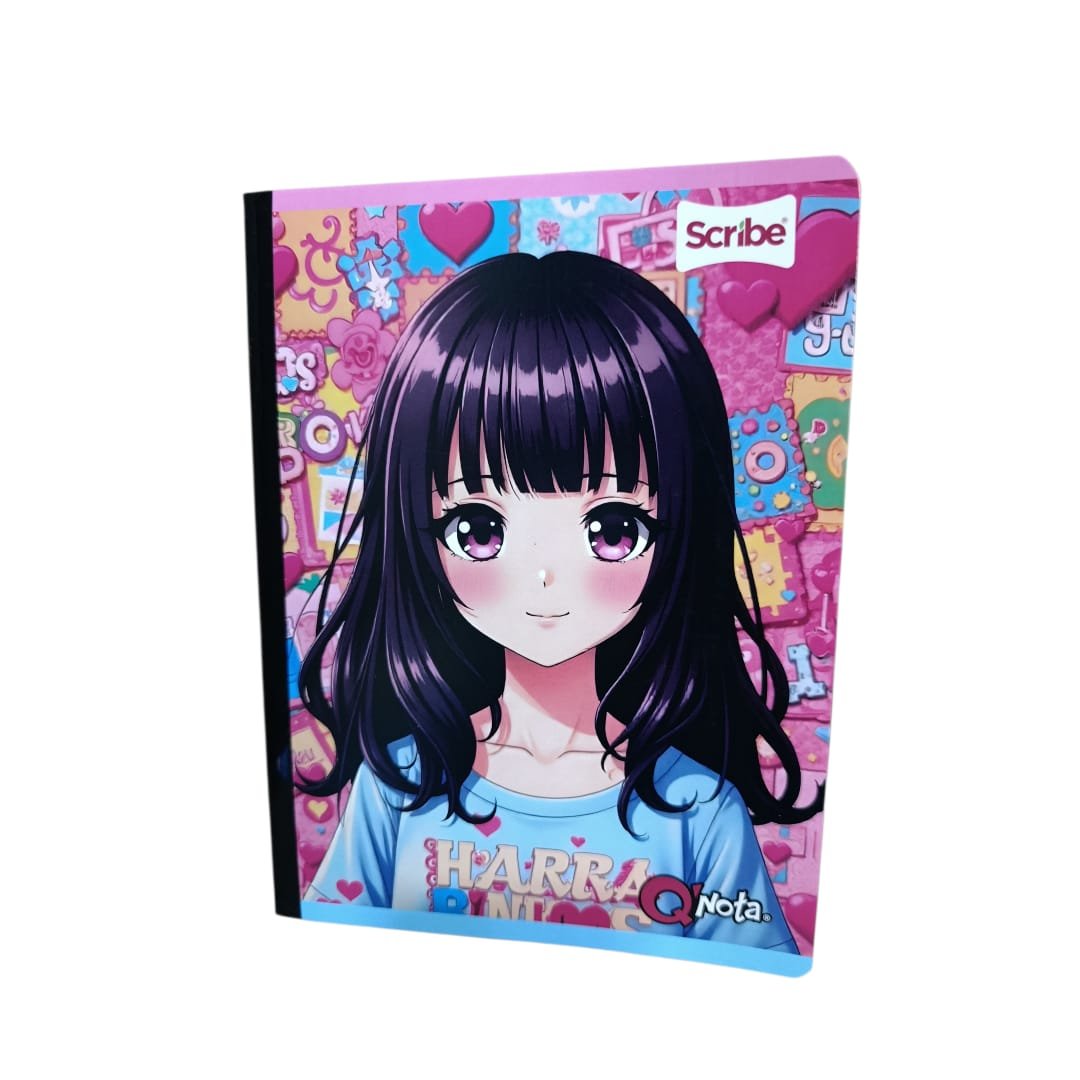 CUADERNO NIÑA CUADRICULADO TAMAÑO REGULAR - VARIAS MARCAS 100 HOJAS - Imagen 3