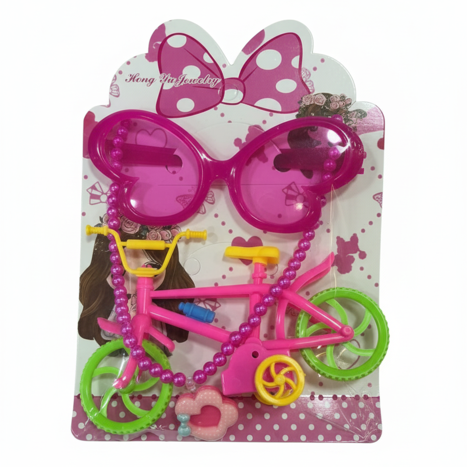 KIT COLLAR GAFAS Y BICI -FAN-062