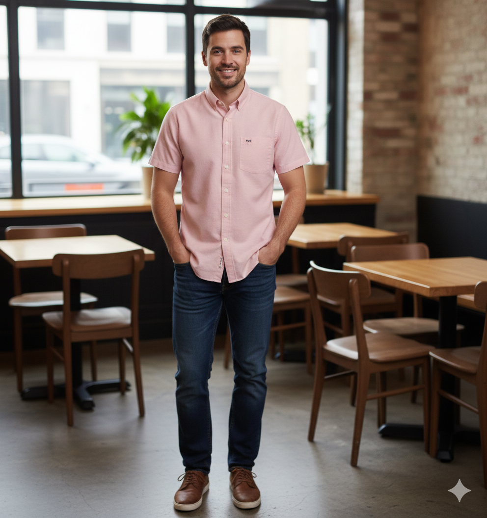 CAMISA MANGA CORTA TALLA M - Imagen 1