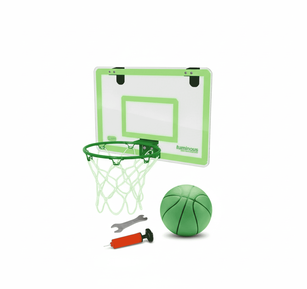 TABLERO DE BASKETBALL FLUORESENTE PARA LA PARED -OKJ9102-G2 - Imagen 2