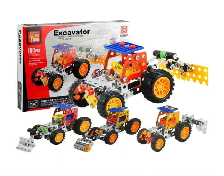 EXCAVADORA JUGUETES DE ENSAMBLAJE INTELIGENTE 8007 - Imagen 1