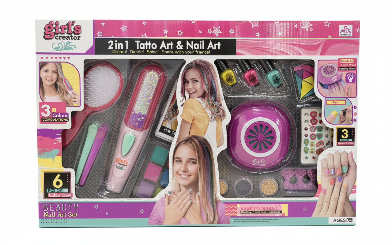 SET DE MANICURISTA PARA NIÑAS -MBK-377 - Imagen 1