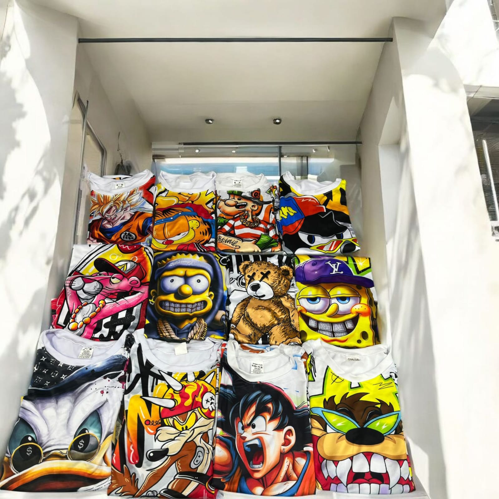 CAMISETA PARA NIÑO ESTAMPADA VARIEDAD EN TALLAS REFERENCIA -693 - Imagen 2