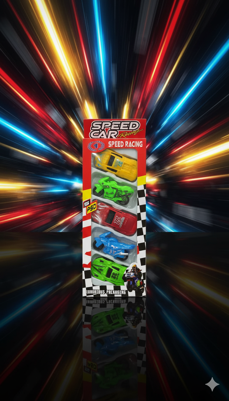 SET CARRO X 5 /REF-1505D - Imagen 1