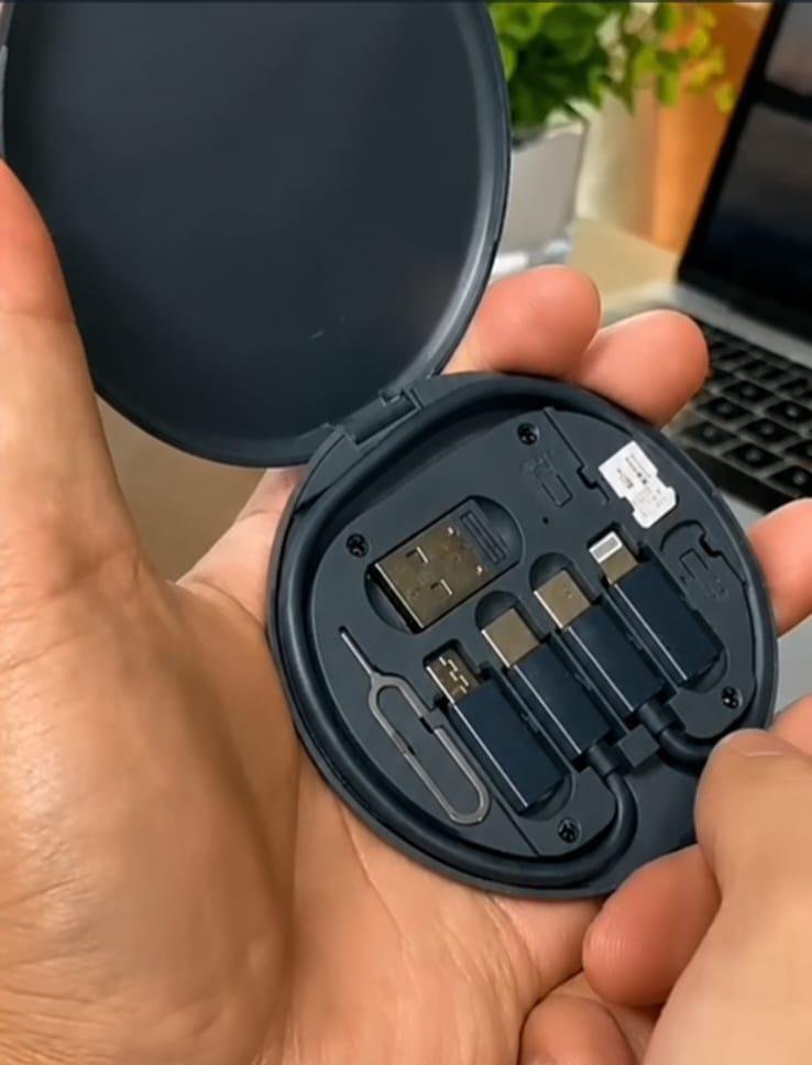 SET DE ACCESORIOS PARA DISPOSITIVOS MÓVILES, TODO EN 1