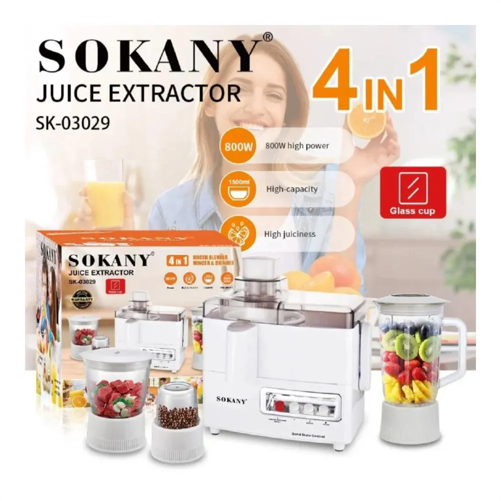 EXTRACTOR 4 EN 1 SONAKY