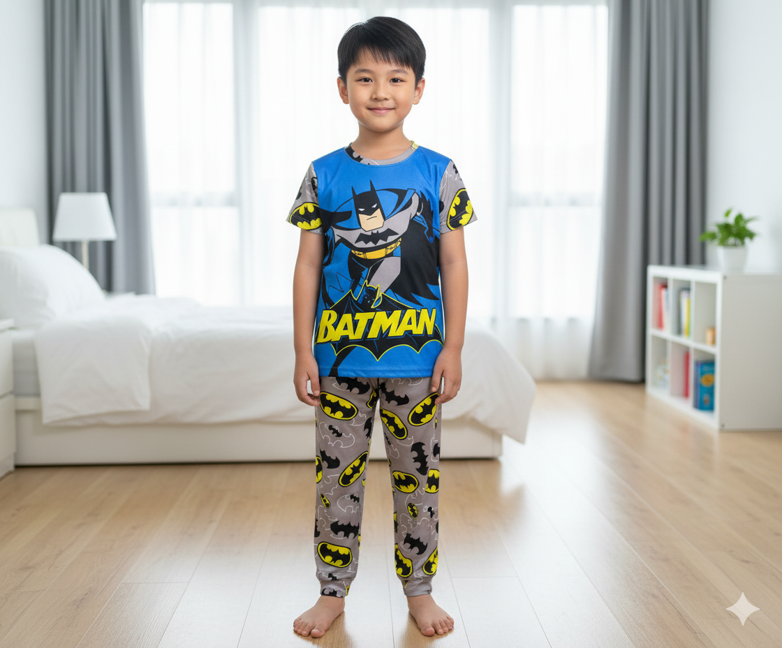 PIJAMA DE NIÑO PANTALON+CAMISETA MANGA CORTA TALLA 2-4 / 800 - Imagen 2