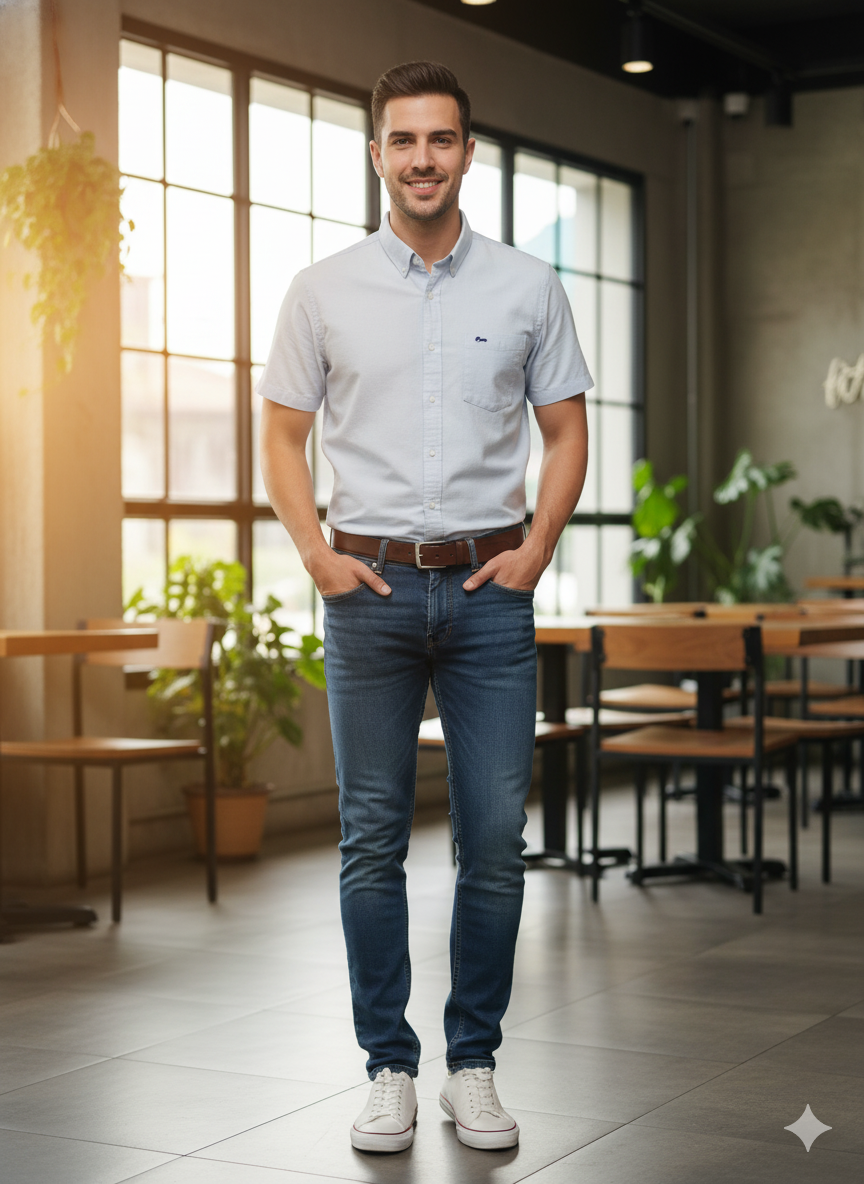 CAMISA MANGA CORTA TALLA L - Imagen 1