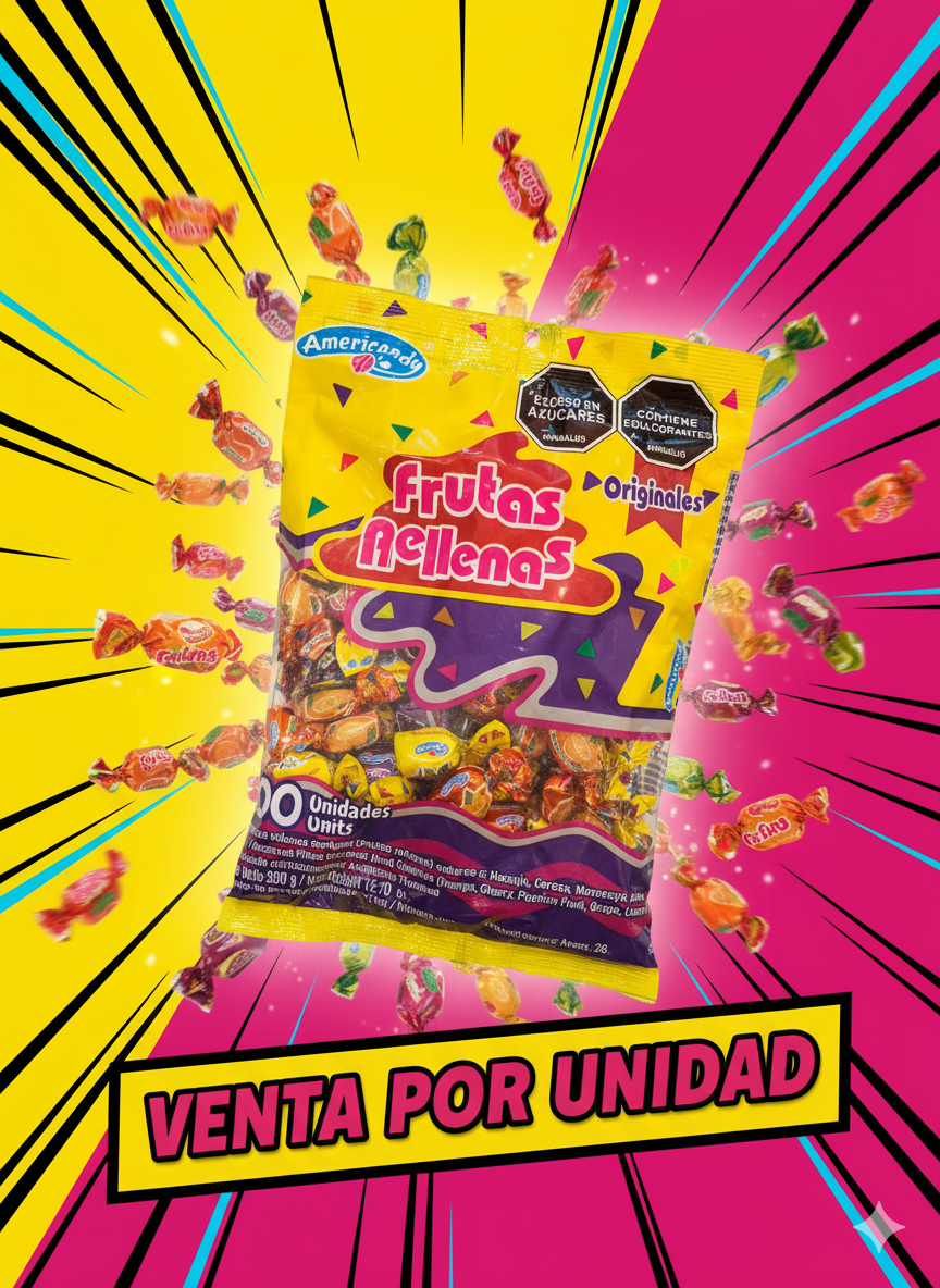 DULCES FRUTA RELLENAS -7707014908287 - Imagen 1