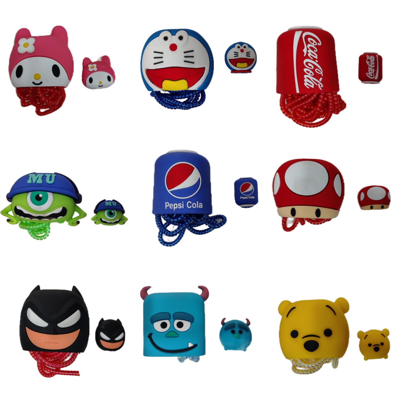 Protectores de Cargador 18W–20W con Diseño de Personajes - Imagen 2