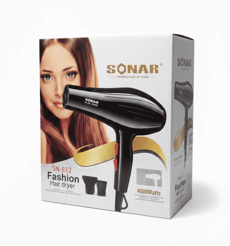 SECADOR CABELLO SONAR / SN-812 400W