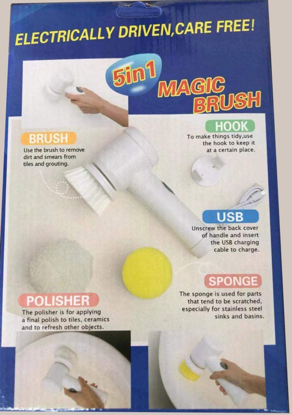 CEPILLO LIMPIEZA ELÉCTRICO - Imagen 3