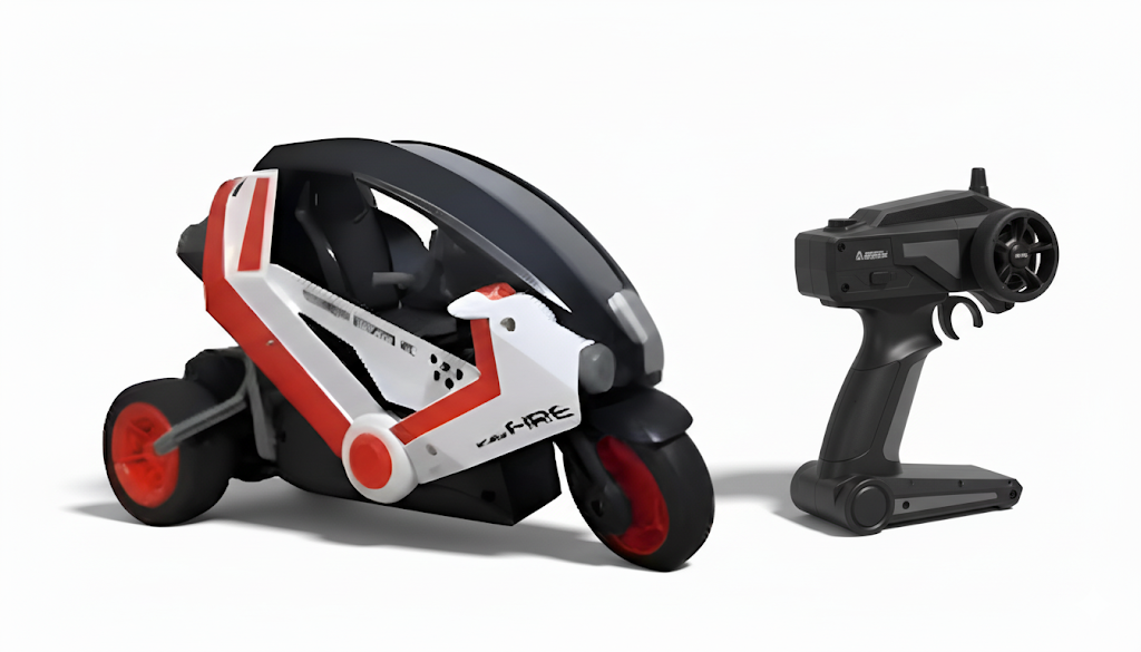 MOTO TRICICLO DE ACROBACIAS A CONTROL REMOTO -  MT08A01 - Imagen 3