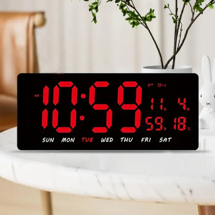 RELOJ DIGITAL INTELIGENTE JH3604 , CON CONTROL REMOTO