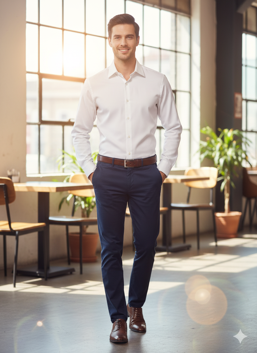 CAMISA MANGA LARGA TALLA 40 - Imagen 1