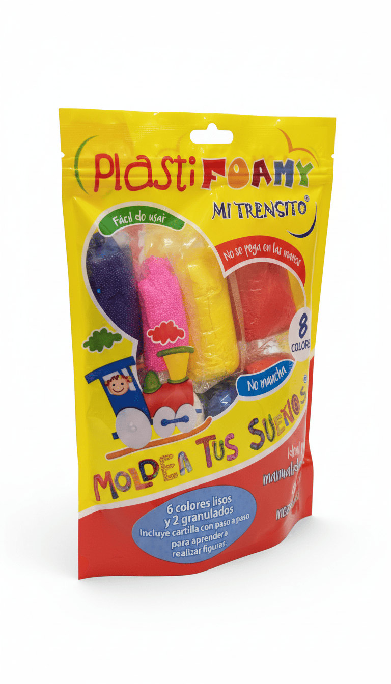 PLASTILINA / MASA MOLDEABLE MI TRENSITO / PTF-150 - Imagen 1