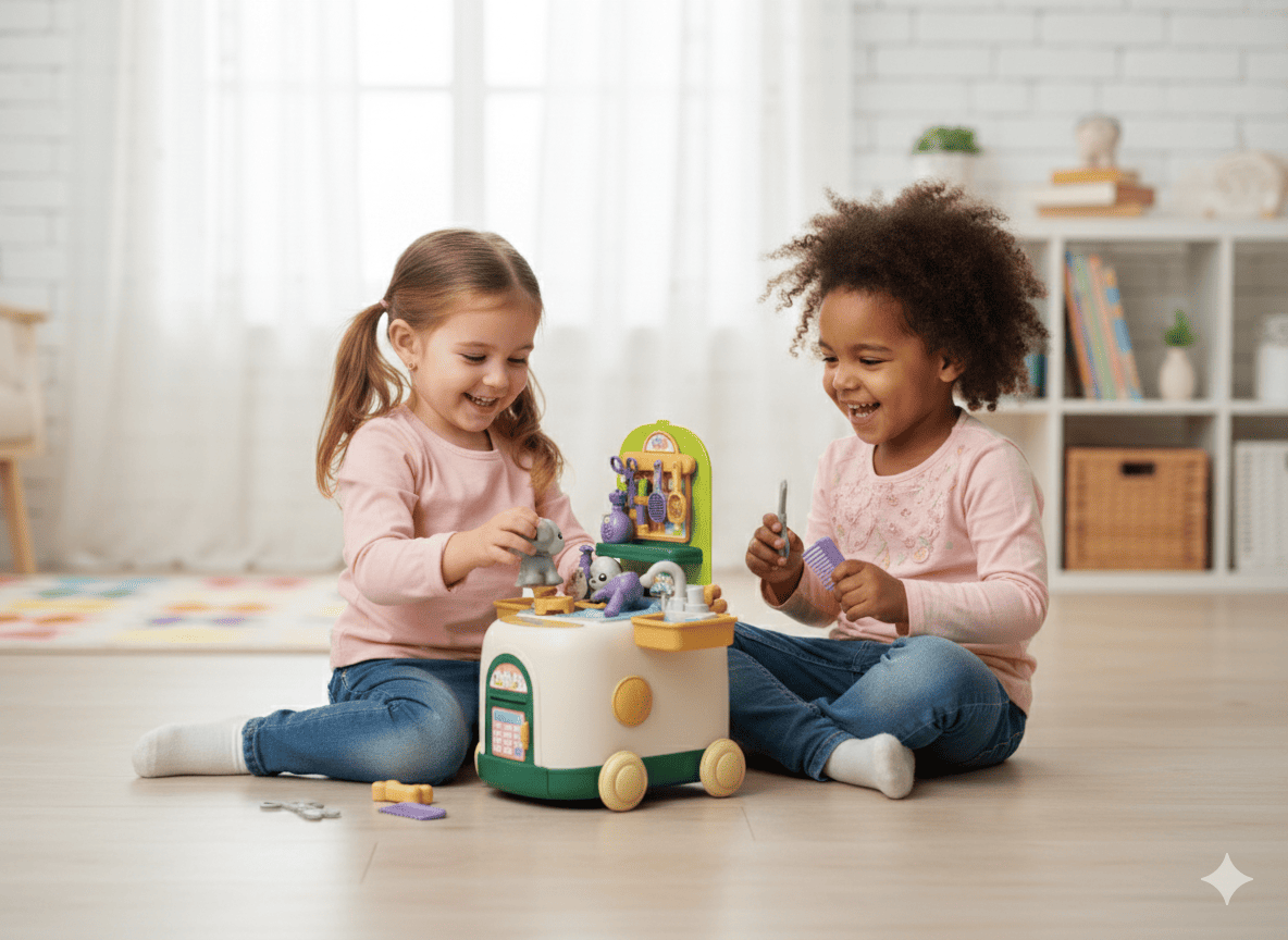 SET MASCOTAS CARRITO PELUQUERIA -1801-6 - Imagen 3