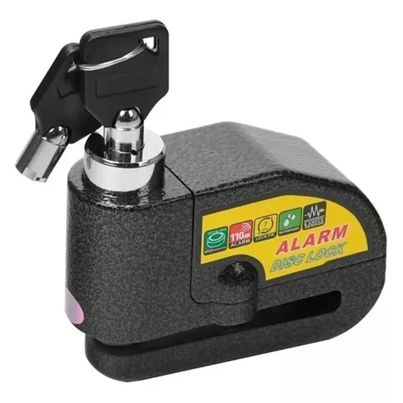 CANDADO Y ALARMA MOTO