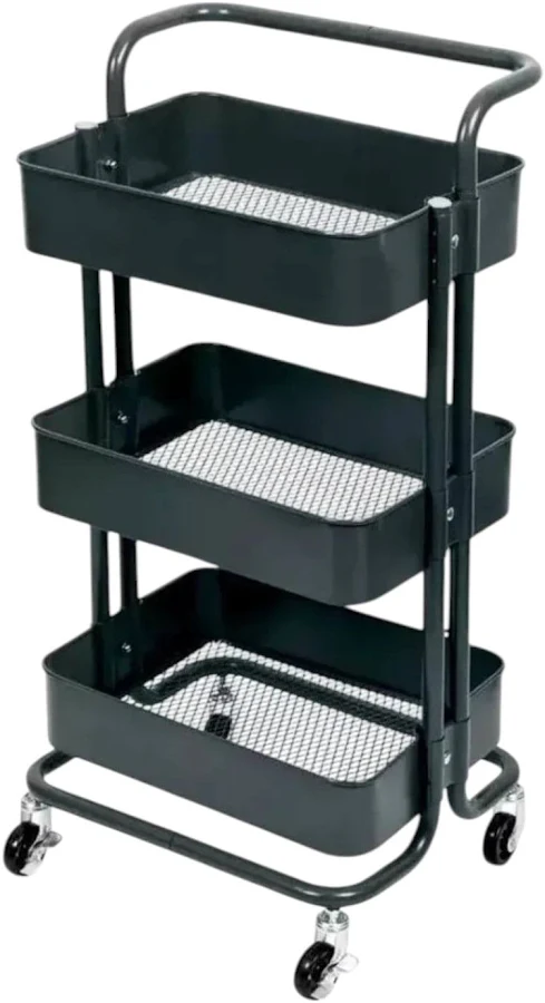 CARRITO ORGANIZADOR 3 NIVELES DE RUEDAS