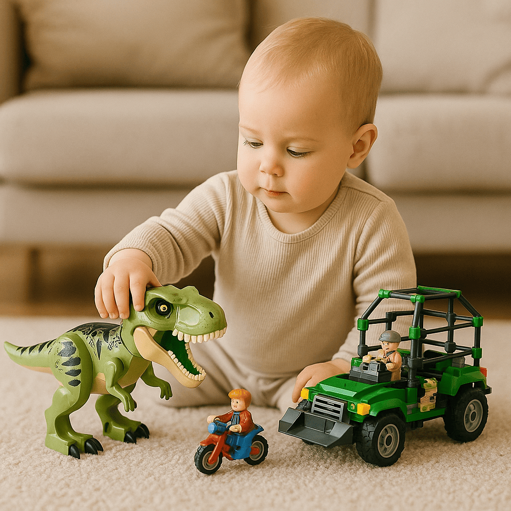 JUEGO DE DINOSAURIOS Y VEHÍCULOS 25833 - Imagen 1