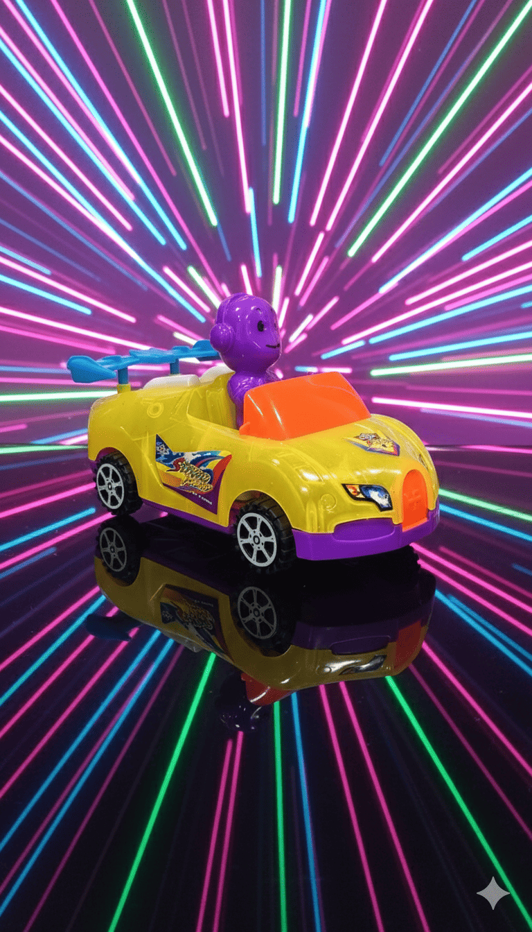 CARRO CUERDA Y LUCES NIÑO REF/ HB850 - Imagen 1