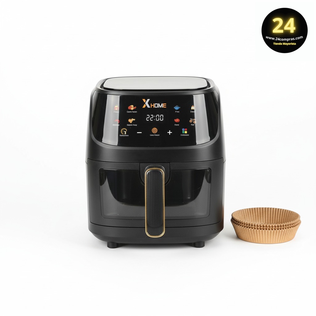 FREIDORA DE AIRE EXTRA GRANDE X12 LITROS HOME S-18ES 1000166 - Imagen 2
