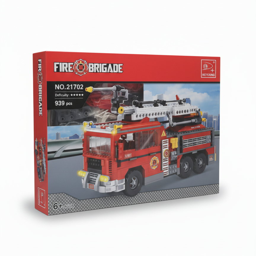 ARMATODO CARRO DE BOMBEROS -21702 - Imagen 1