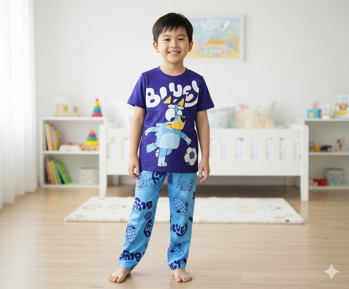 PIJAMA DE NIÑO PANTALON+CAMISETA MANGA CORTA TALLA 14-16 /-800 - Imagen 2