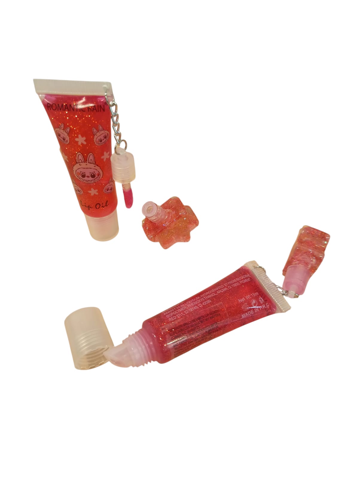 LIP OIL COJIN CON LLAVERO ESCARCHA TIPO LLAVERO R2597 - Imagen 1