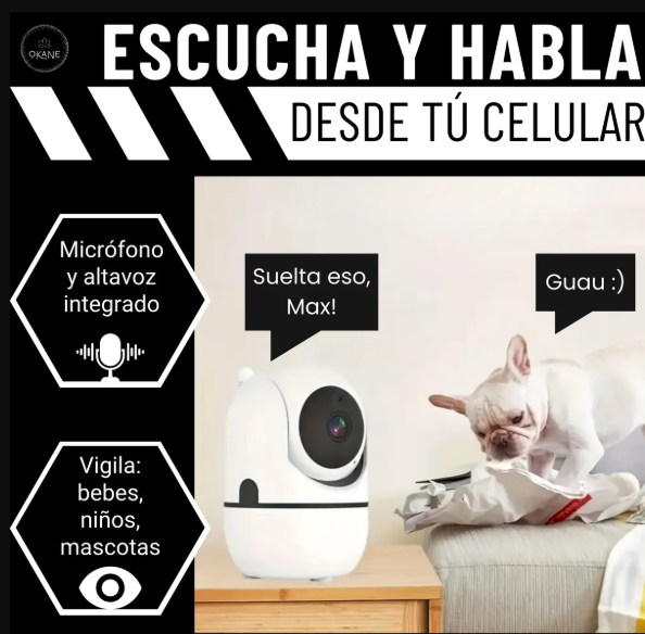 CAMARA DOMO 360° ULTRA IMAGEN 2K ZOOM DIGITAL MICROFONO - 6971927237937 - Imagen 4