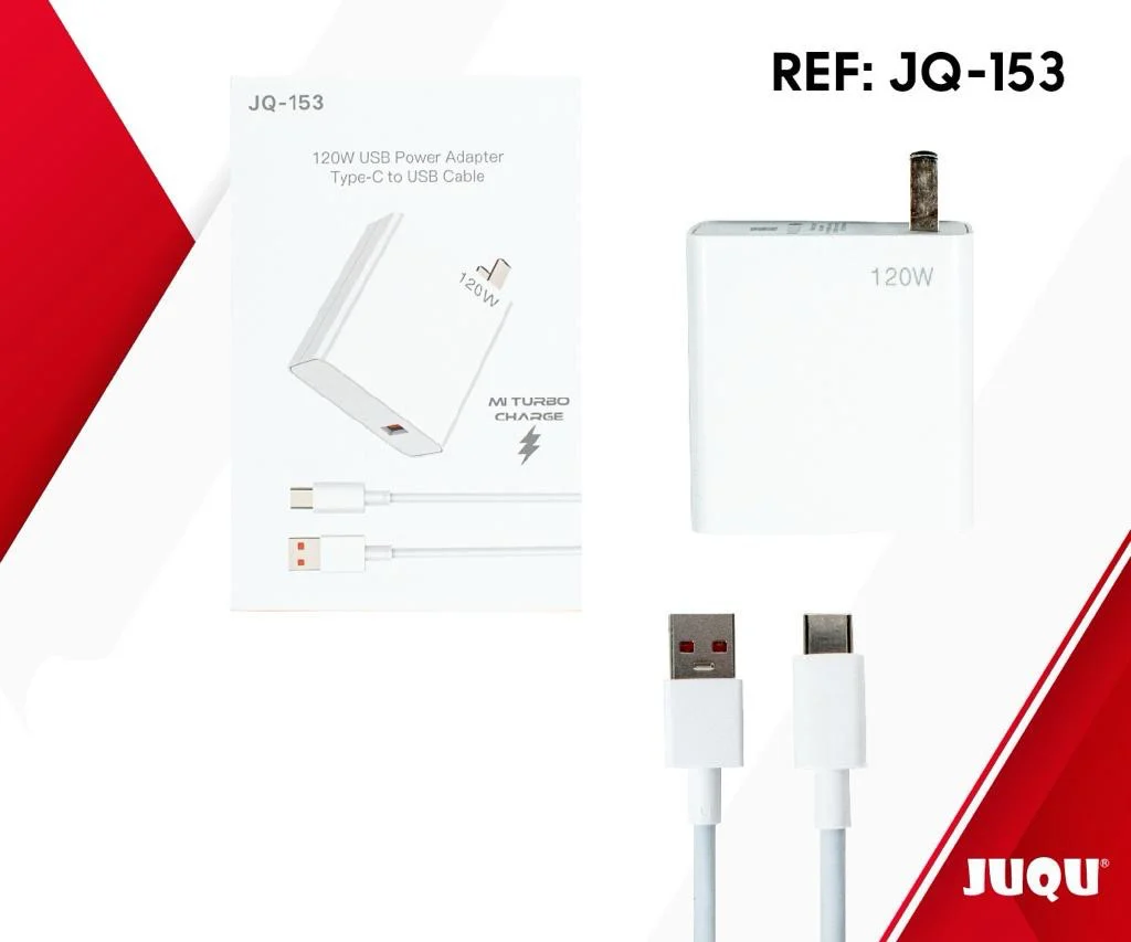 Cargador  Mi Turbo Power 120W – Carga Rápida y Eficiente