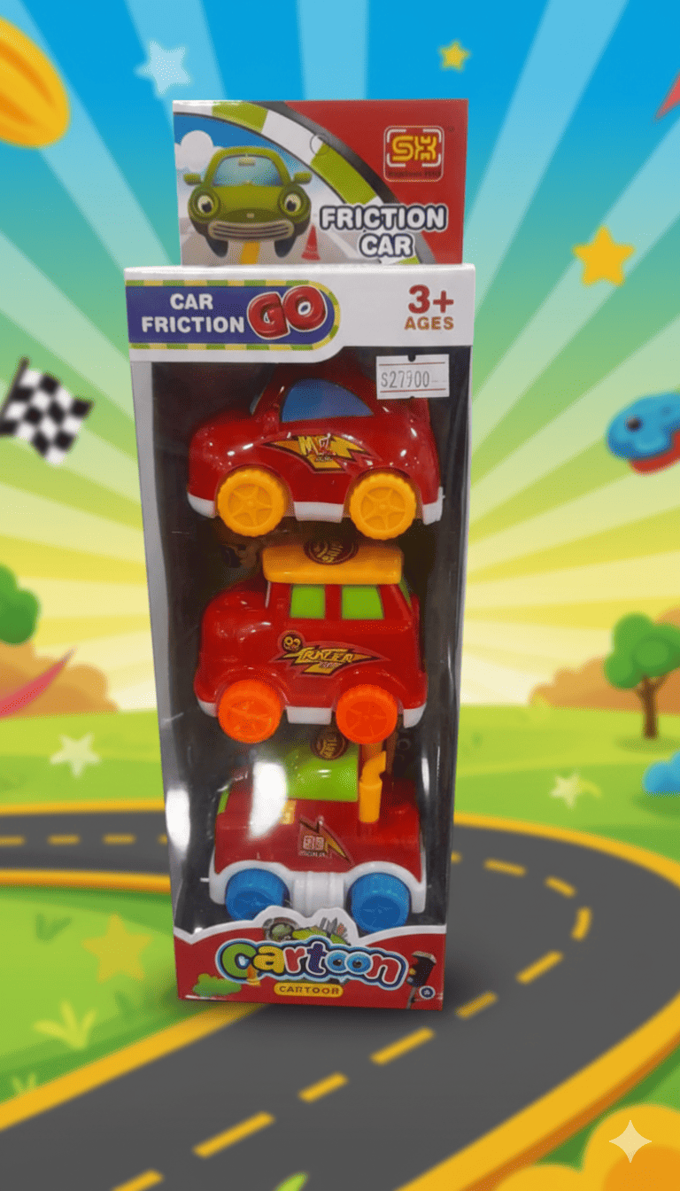 JUGUETE CARRO POR TRES DE FRICCION/ REF-1308S1 - Imagen 1